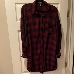 Plaid / flannel dress